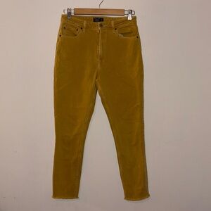 Mustard Yellow Abercrombie and Fitch Pants